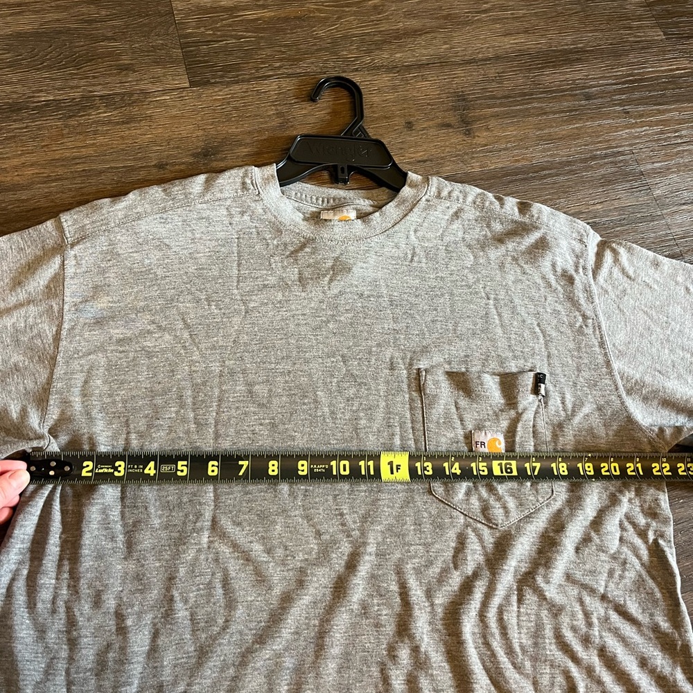 Carhartt Flame Resistant FR Force Long Sleeve Pocket T-Shirt Size XL - Picture 10 of 11